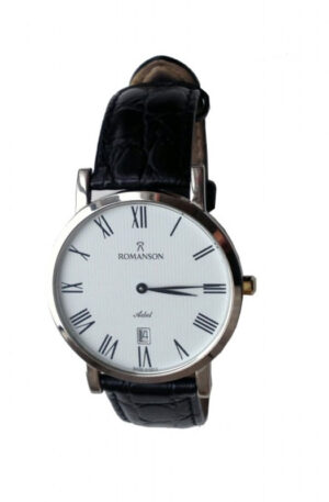 Black Leather Watch
